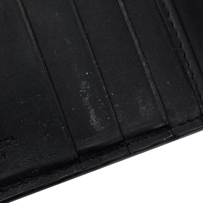 Bottega Veneta Black Intrecciato Leather Bi-Fold Wallet