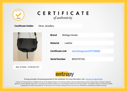 Bottega Veneta Black Intrecciato Nappa Leather Medium Crossbody Bag