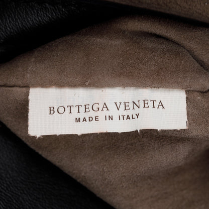 Bottega Veneta Black Intrecciato Nappa Leather Medium Crossbody Bag