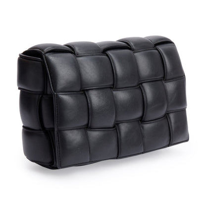 Bottega Veneta Black Lambskin Leather Classic Padded Cassette Bag