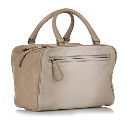 Luxury Bottega Veneta Brera Ombre Leather Handbag (SHG-35492)