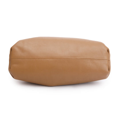 Bottega Veneta Brown Calfskin Leather The Mini Pouch