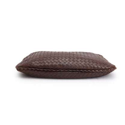 Bottega Veneta Brown Intrecciato Leather Small Hobo Bag