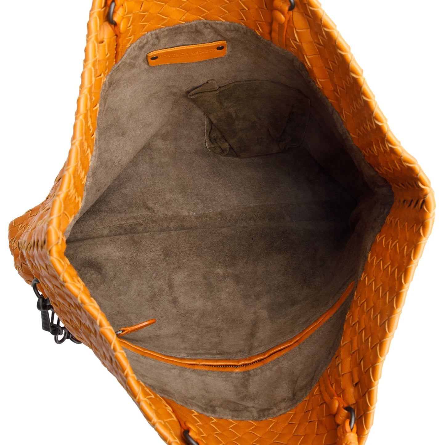 Bottega Veneta Brown Intrecciato Leather Tote