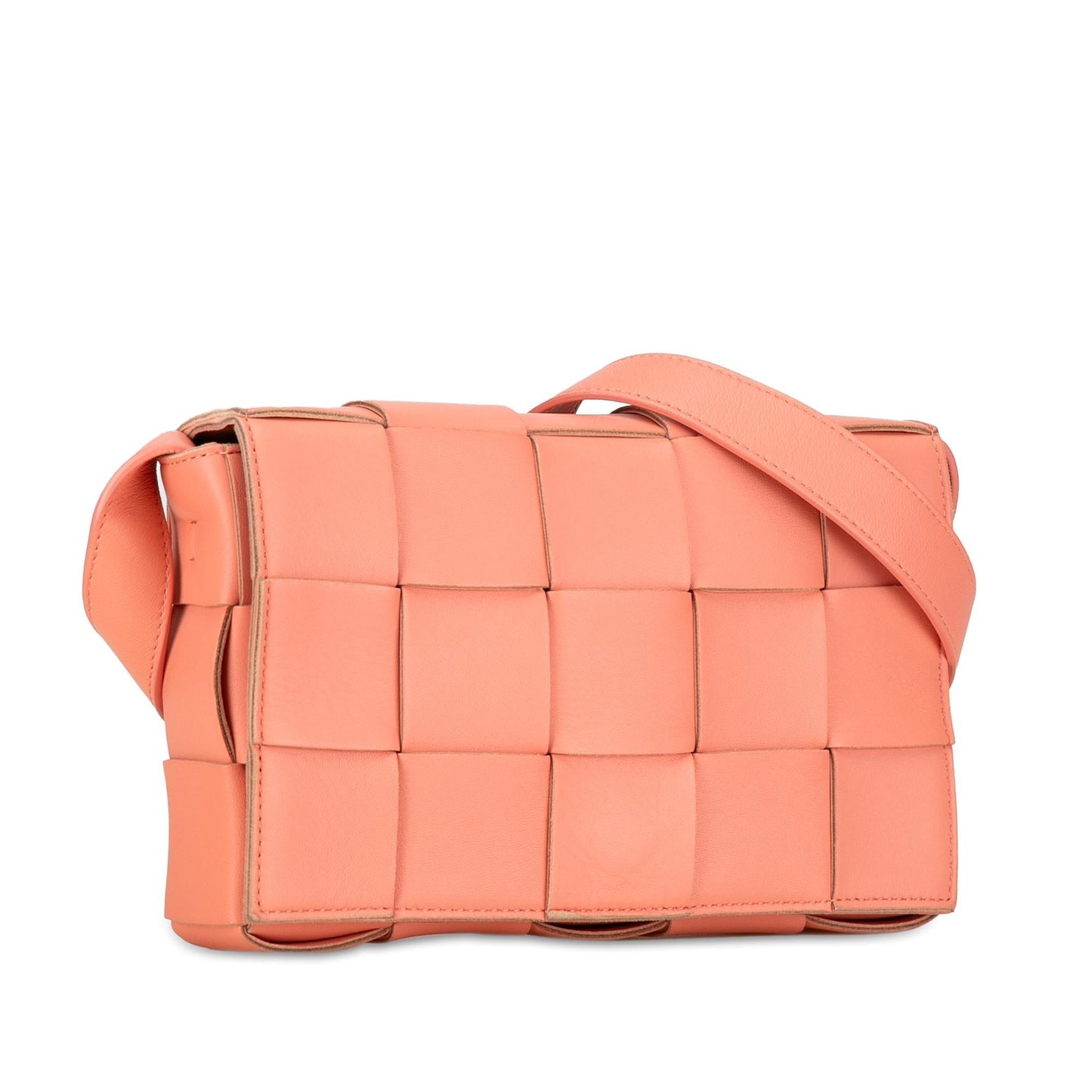 Luxury Bottega Veneta Calfskin Intrecciato Cassette Crossbody (SHG-NWLp3u)