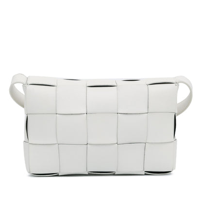 Luxury Bottega Veneta Calfskin Intrecciato Cassette Crossbody (SHG-F2bVdG)