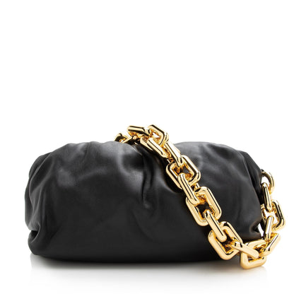 Luxury Bottega Veneta Calfskin The Chain Pouch (SHF-22788)