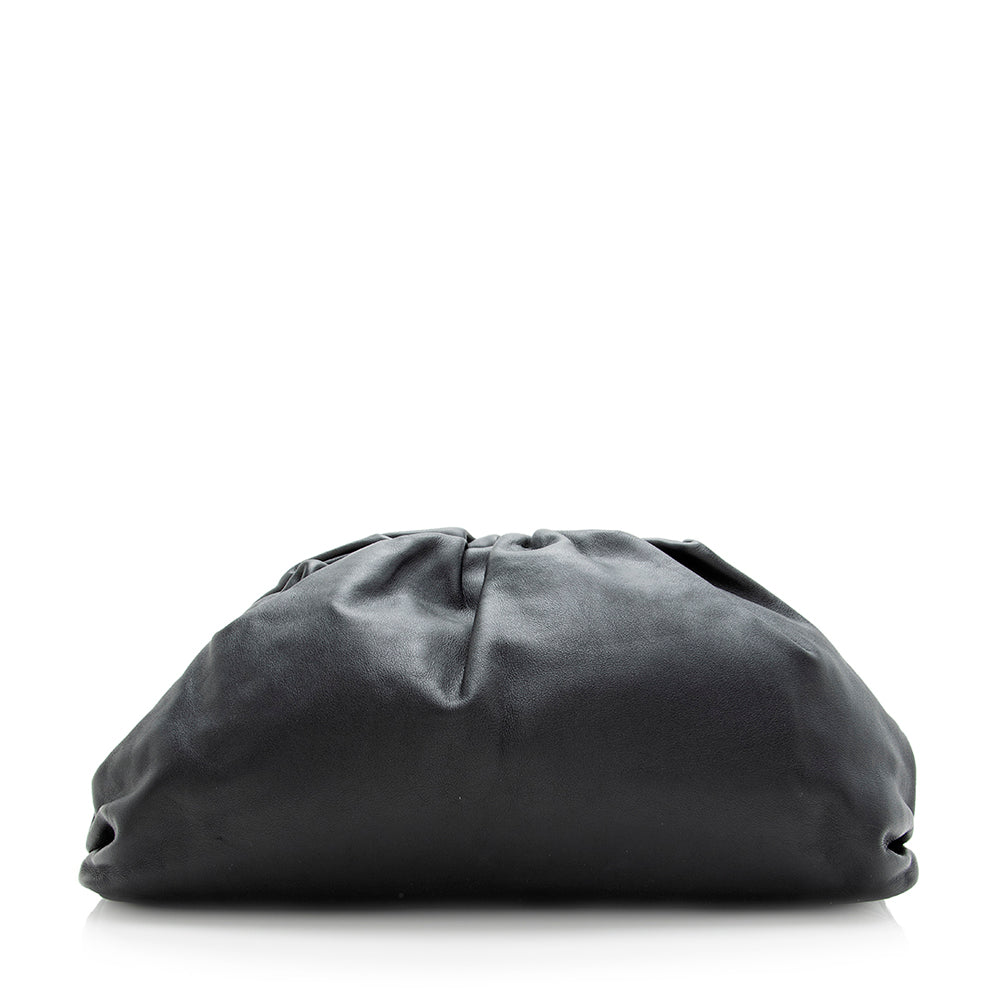Luxury Bottega Veneta Calfskin The Pouch Clutch (SHF-19376)