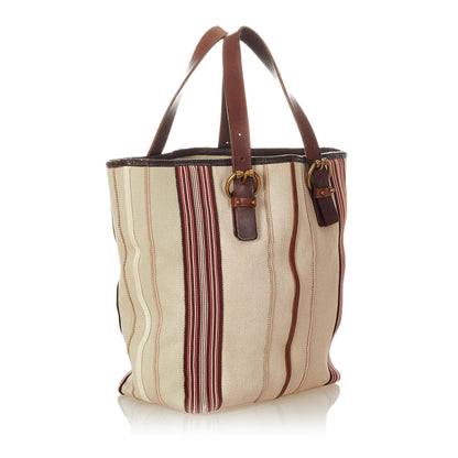 Luxury Bottega Veneta Canvas Tote Bag (SHG-23347)