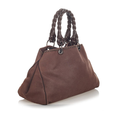 Luxury Bottega Veneta Canvas Tote Bag (SHG-23647)