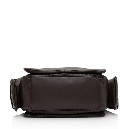 Luxury Bottega Veneta Cervo Cocker Satchel (SHF-jlBNVm)
