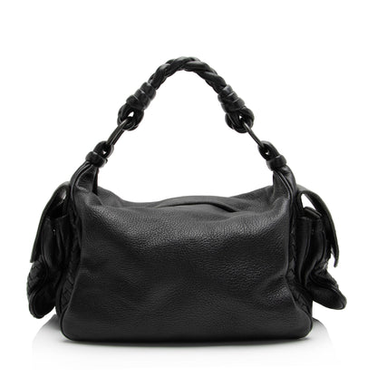 Luxury Bottega Veneta Cervo Cocker Satchel (SHF-wvkJeH)