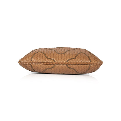 Bottega Veneta Chain-Link Accent Intrecciato Hobo