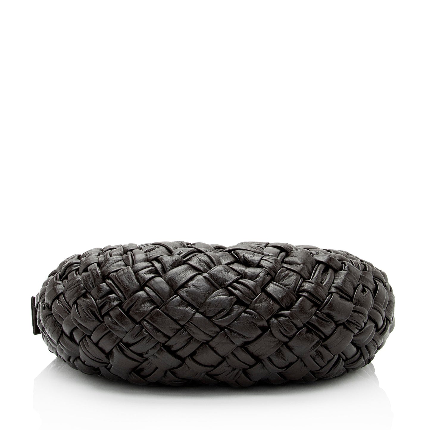 Luxury Bottega Veneta Foulard Intrecciato Banana Hobo (SHF-Uae3dd)