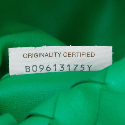 Bottega Veneta Green Intrecciato Leather Mini Jodie Bag