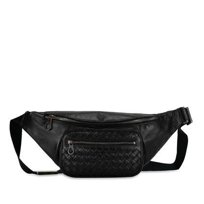 Luxury Bottega Veneta Intrecciato Belt Bag (SHG-f47Fr2)