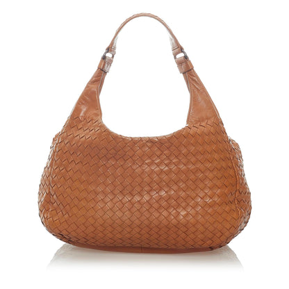 Luxury Bottega Veneta Intrecciato Campana Hobo Bag (SHG-32713)