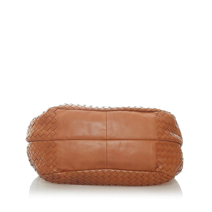 Luxury Bottega Veneta Intrecciato Campana Hobo Bag (SHG-32713)