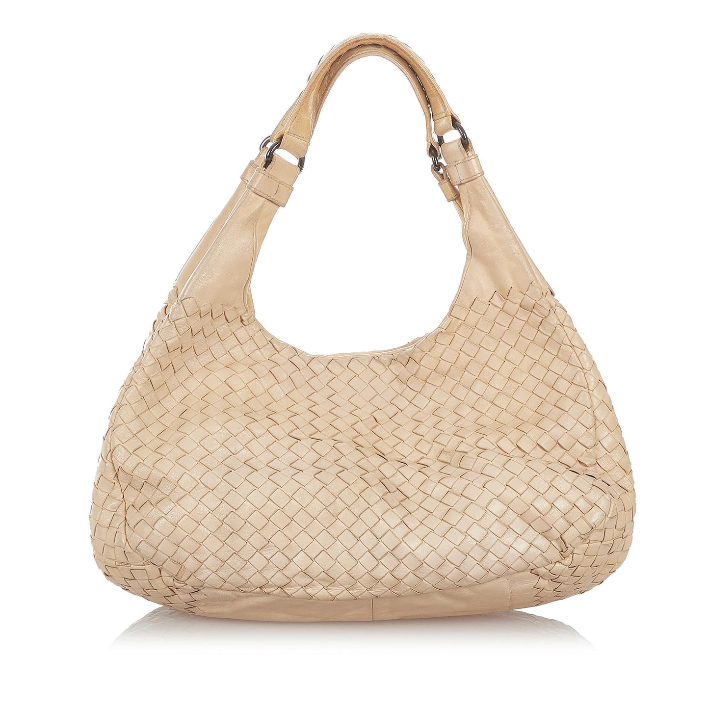 Luxury Bottega Veneta Intrecciato Campana Leather Hobo Bag (SHG-26810)