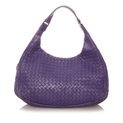 Luxury Bottega Veneta Intrecciato Campana Leather Hobo Bag (SHG-27416)