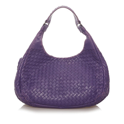 Luxury Bottega Veneta Intrecciato Campana Leather Hobo Bag (SHG-27416)