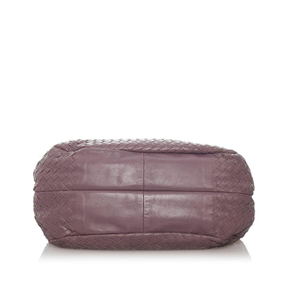 Luxury Bottega Veneta Intrecciato Campana Leather Hobo Bag (SHG-28631)