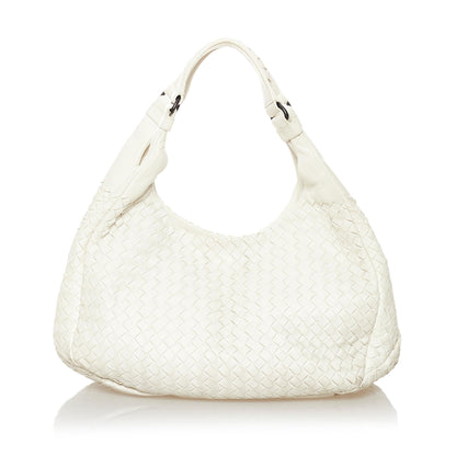 Luxury Bottega Veneta Intrecciato Campana Shoulder Bag (SHG-31724)