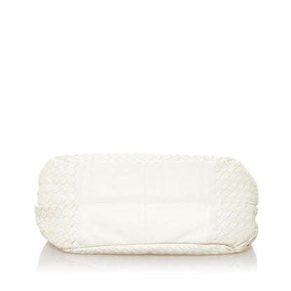 Luxury Bottega Veneta Intrecciato Campana Shoulder Bag (SHG-31724)
