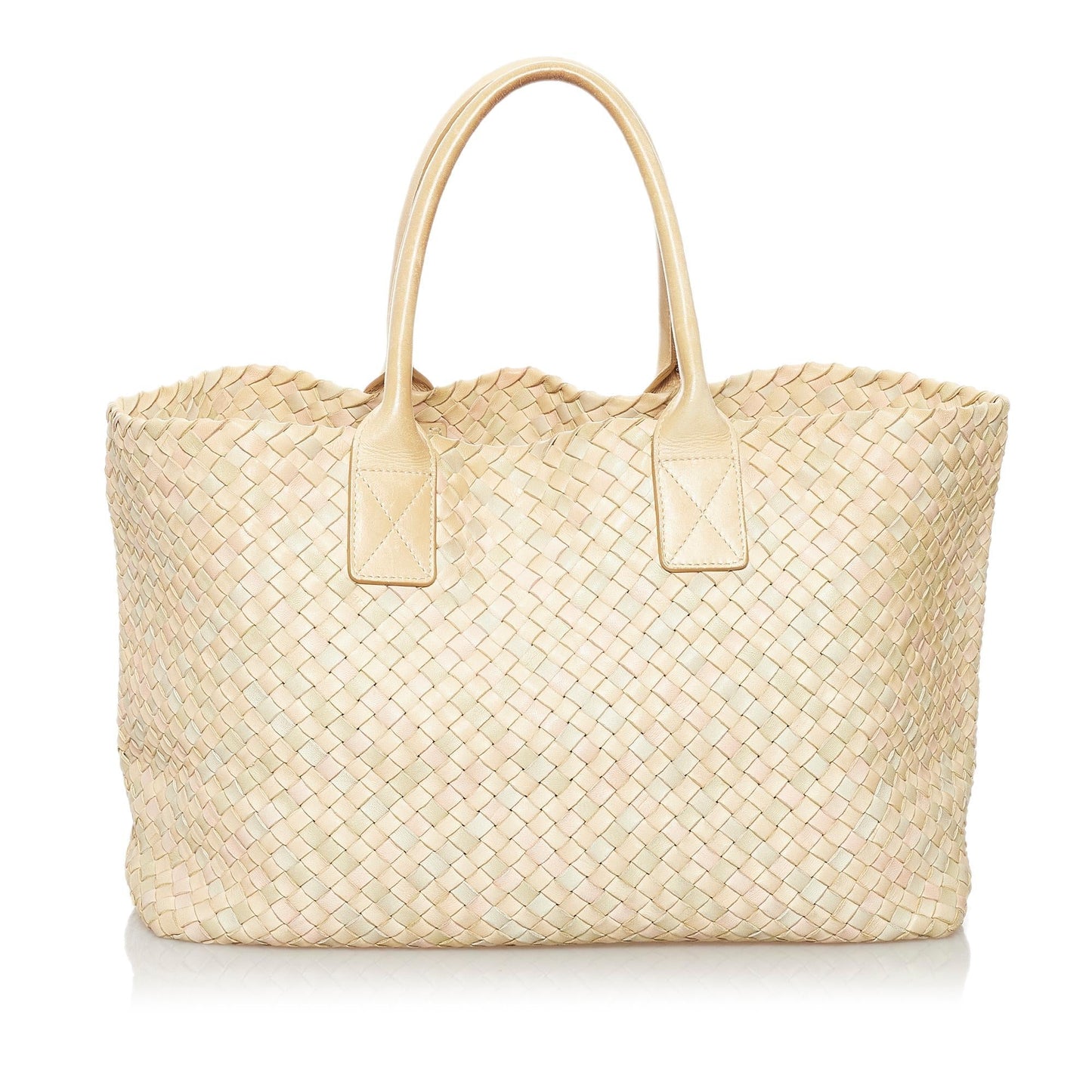 Luxury Bottega Veneta Intrecciato Capri Leather Tote Bag (SHG-31386)