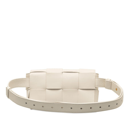 Luxury Bottega Veneta Intrecciato Cassette Belt Bag (SHG-EFSseN)