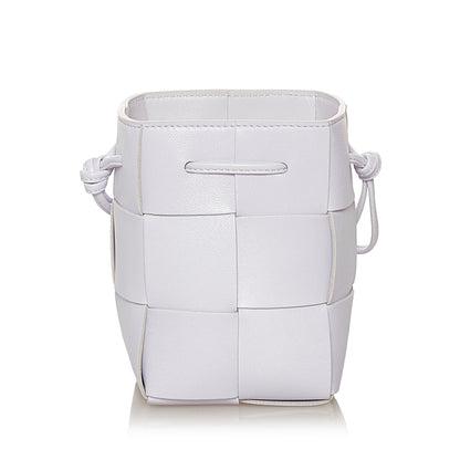 Luxury Bottega Veneta Intrecciato Cassette Bucket Bag (SHG-35071)