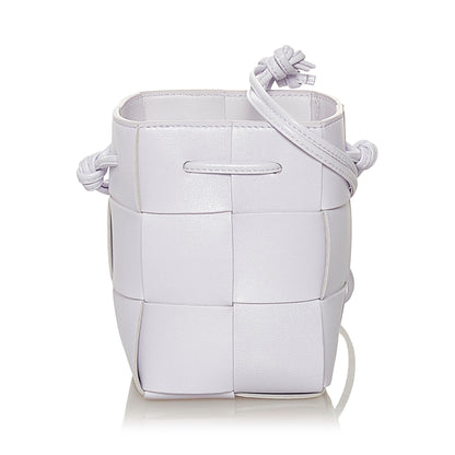 Luxury Bottega Veneta Intrecciato Cassette Bucket Bag (SHG-35071)