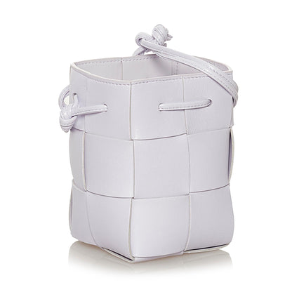 Luxury Bottega Veneta Intrecciato Cassette Bucket Bag (SHG-35071)