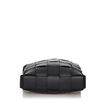 Luxury Bottega Veneta Intrecciato Cassette Leather Crossbody Bag (SHG-30630)