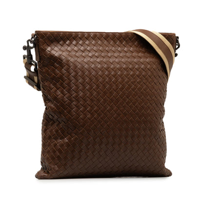 Luxury Bottega Veneta Intrecciato Crossbody Bag (SHG-SUecNk)