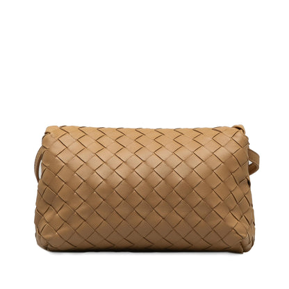 Luxury Bottega Veneta Intrecciato Flap Crossbody Bag (SHG-zM1bxm)