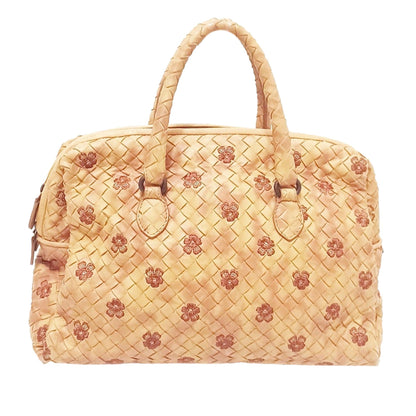 Luxury Bottega Veneta Intrecciato Flower Boston (SHG-ijw1jM)