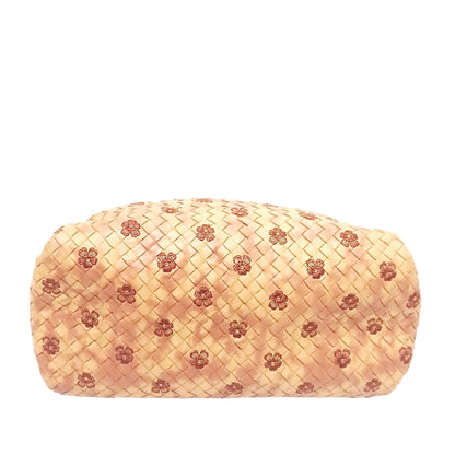Luxury Bottega Veneta Intrecciato Flower Boston (SHG-ijw1jM)