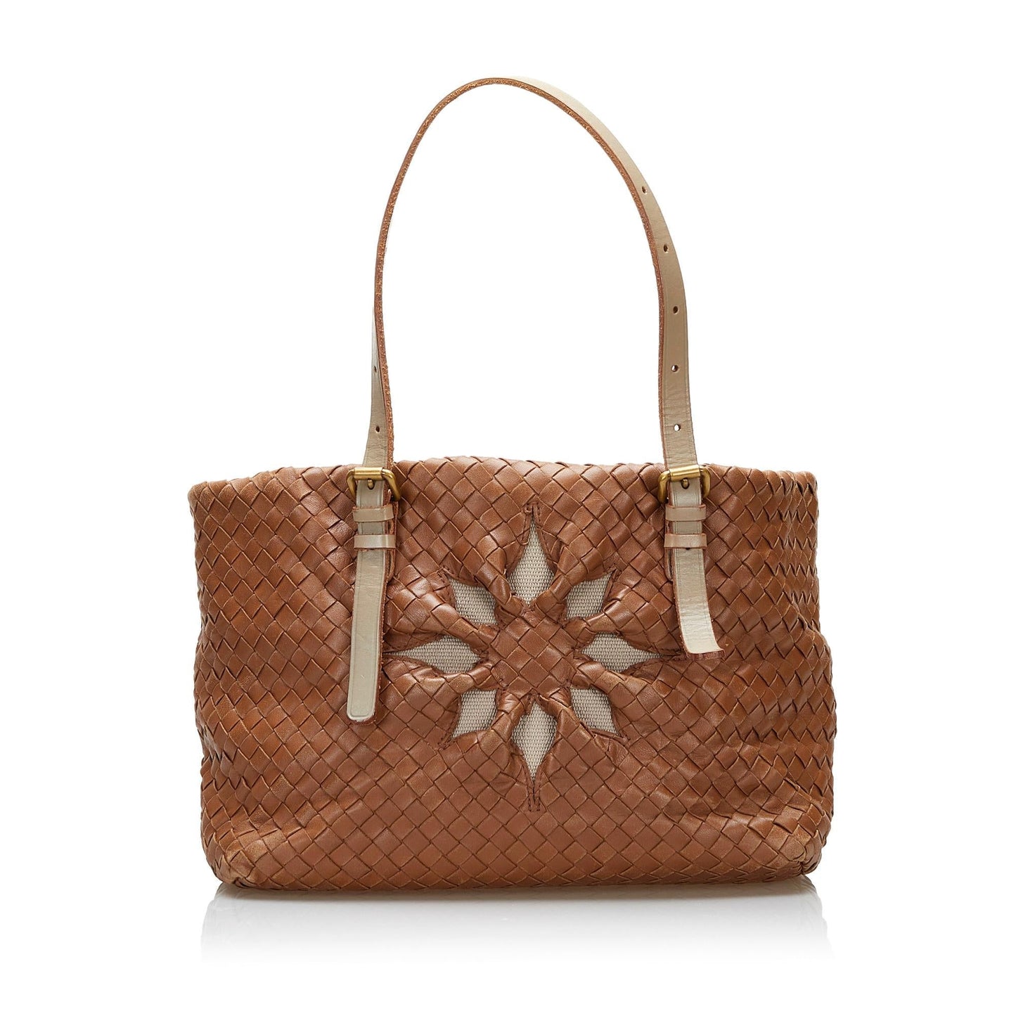 Luxury Bottega Veneta Intrecciato Flower Tote (SHG-iifMpY)