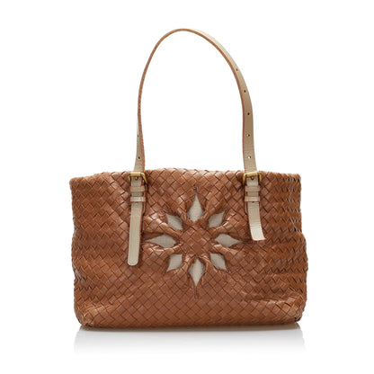 Luxury Bottega Veneta Intrecciato Flower Tote (SHG-iifMpY)