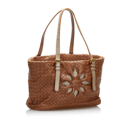 Luxury Bottega Veneta Intrecciato Flower Tote (SHG-iifMpY)