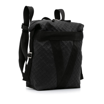 Luxury Bottega Veneta Intrecciato Fold Over Backpack (SHG-R22uZy)