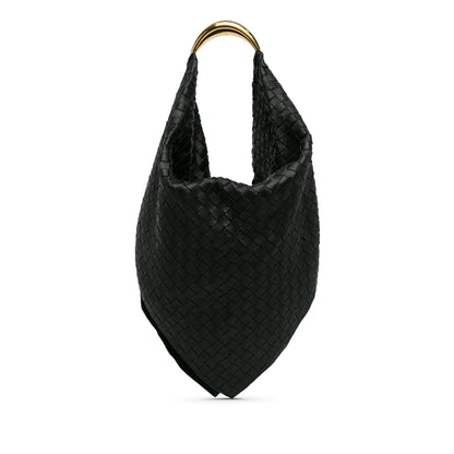 Luxury Bottega Veneta Intrecciato Foulard Shoulder Bag (SHG-7IVIW7)