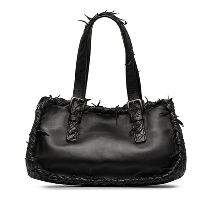 Luxury Bottega Veneta Intrecciato Fringe Handbag (SHG-R4KZcS)
