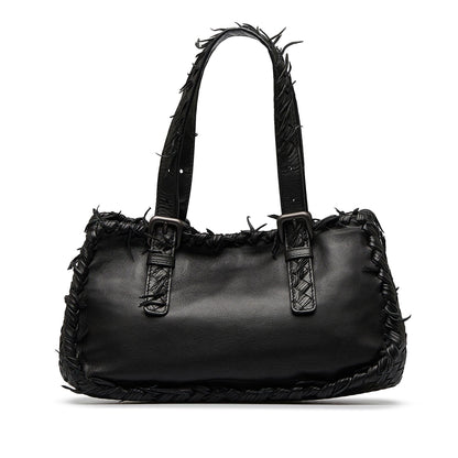 Luxury Bottega Veneta Intrecciato Fringe Handbag (SHG-R4KZcS)
