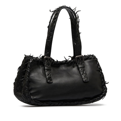Luxury Bottega Veneta Intrecciato Fringe Handbag (SHG-R4KZcS)