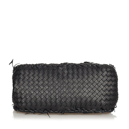 Luxury Bottega Veneta Intrecciato Fringe Leather Handbag (SHG-24403)