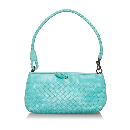 Luxury Bottega Veneta Intrecciato Leather Baguette (SHG-30909)