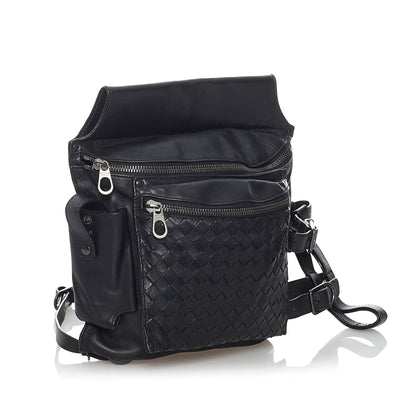 Luxury Bottega Veneta Intrecciato Leather Belt Bag (SHG-30297)
