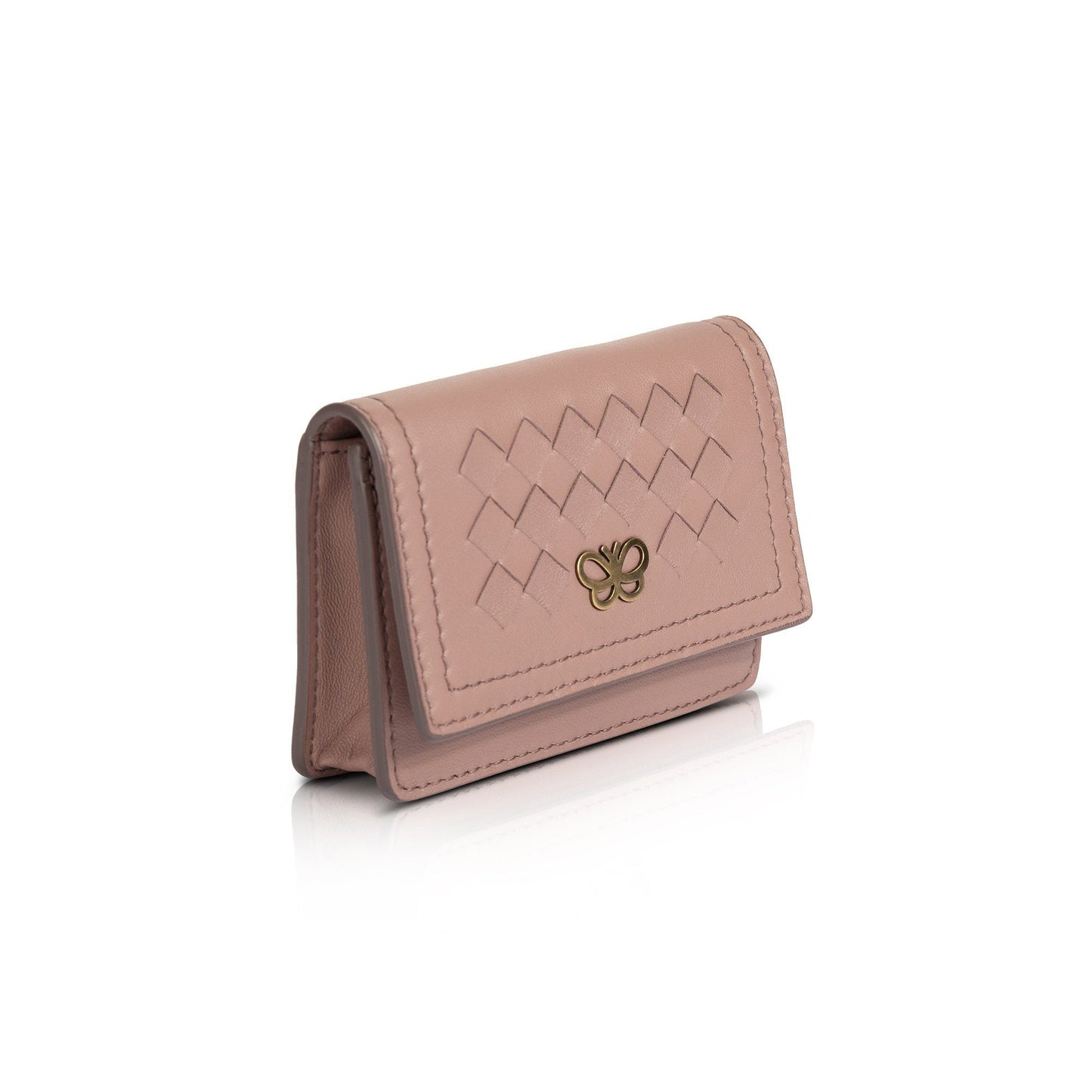 Bottega Veneta Intrecciato Leather Card Case